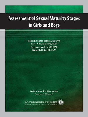 cover image of Assessment of Sexual Maturity Stages in Girls and Boys